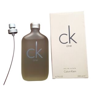 Calvin Klein CK One Eau de Toilette 6.7 Oz Floral New In Box Unisex